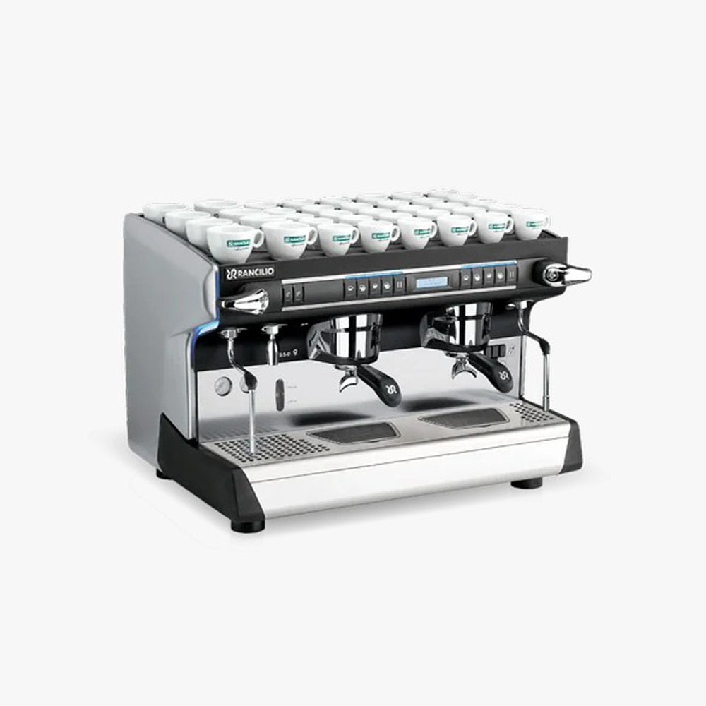 Commercial Dual Group Espresso Machine – Professional Café Coffee Maker